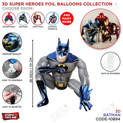 B@t M@n Foil Balloon