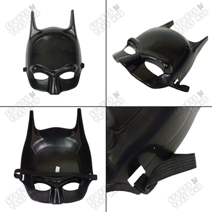 Bat M@n Cartoons Characters Plastic Mask