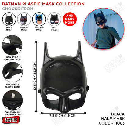 Bat M@n Cartoons Characters Plastic Mask