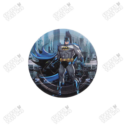 Printed Cartoon Character Bat-Man Disposable Plates - Pack Of 10