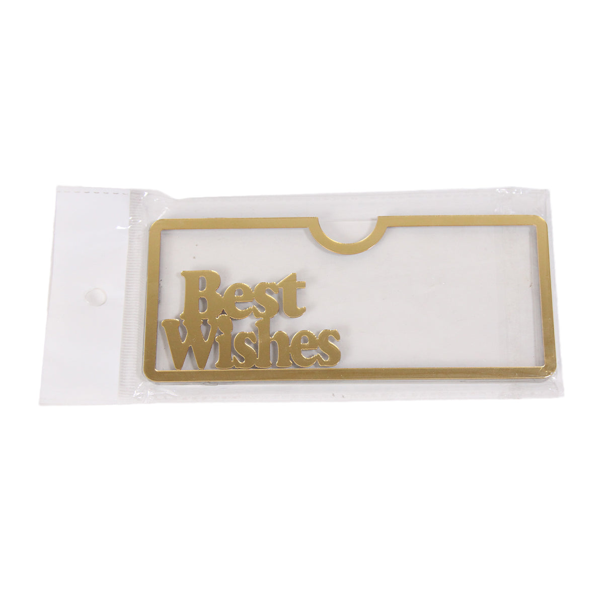 Best Wishes Acrylic Money Envelope