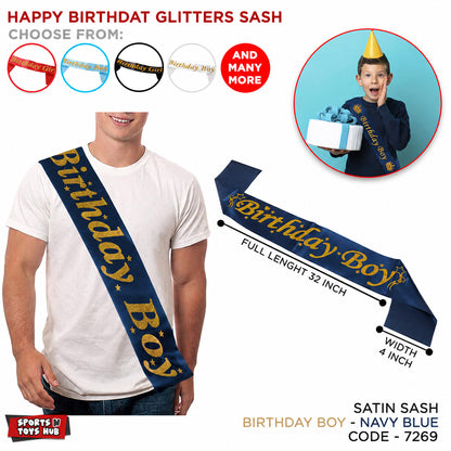 Birthday Boy Sash Collection
