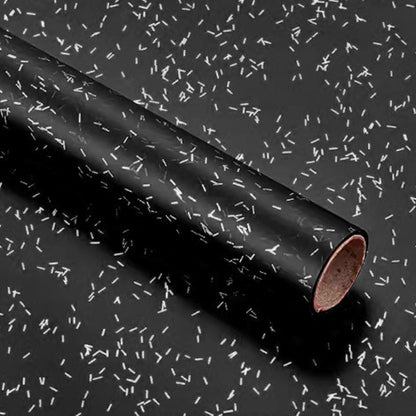 Silver Metallic Sprinkle Wrapping Paper Sheet – Mix Color 20 Sheet Pack