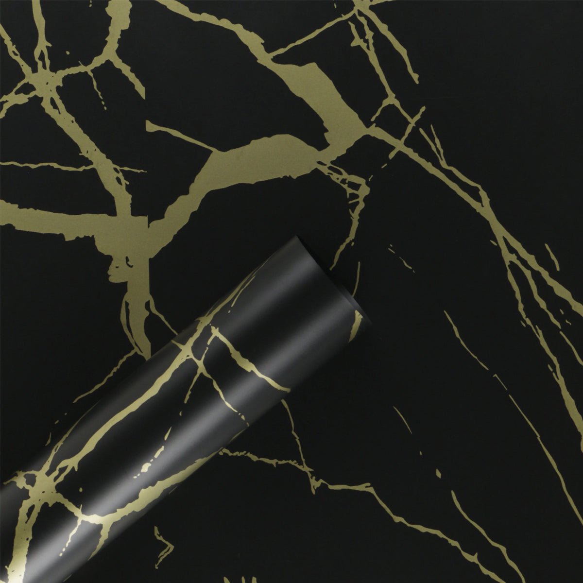 New Gold Marble Veins Frosted Translucent Floral or Money Bouquet Wrapping Sheets