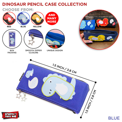 Dinasour Cartoon Printed Pencil Pouch Case