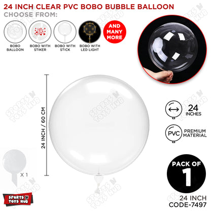 24 Inch BOBO Balloon Collection