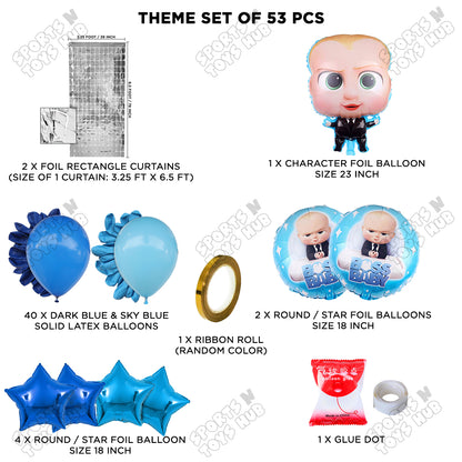 B_o_s_s B@by Foil Balloon Theme Collection