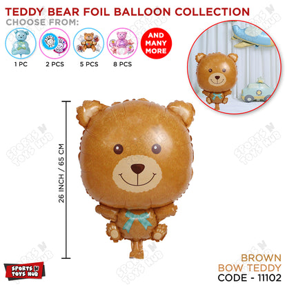 26 Inch - Teddy Bear Foil Balloon