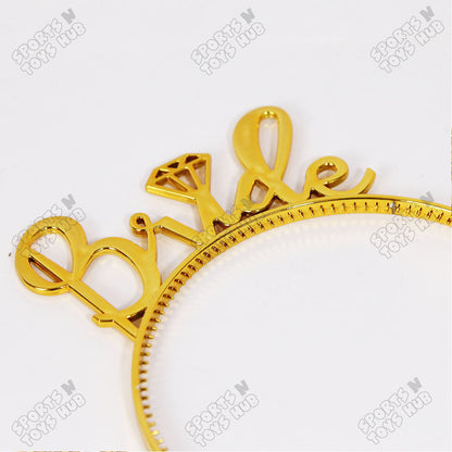 Bride Metallic Shinny Hairband Collection