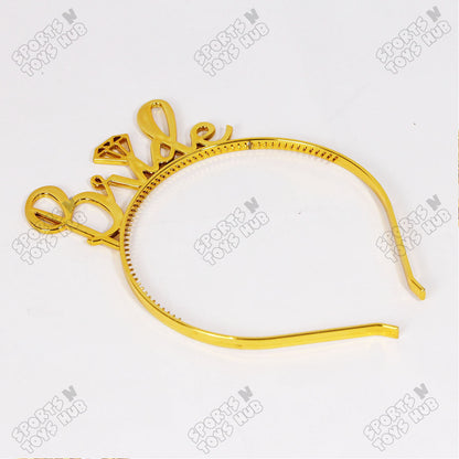 Bride Metallic Shinny Hairband Collection