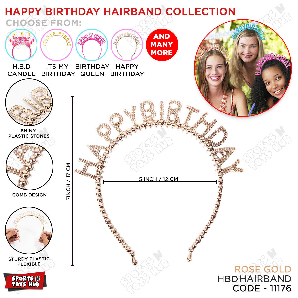 Happy Birthday Hairband Collection