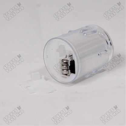 Crystal Clear Candle Shape Warm LED Light Candles - Pack 3