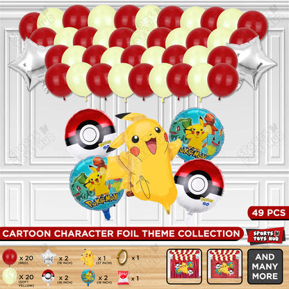 Pokemon Pika-chu Foil Balloon Garland Theme