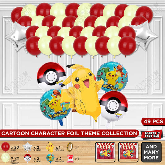 Pokemon Pika-chu Foil Balloon Garland Theme