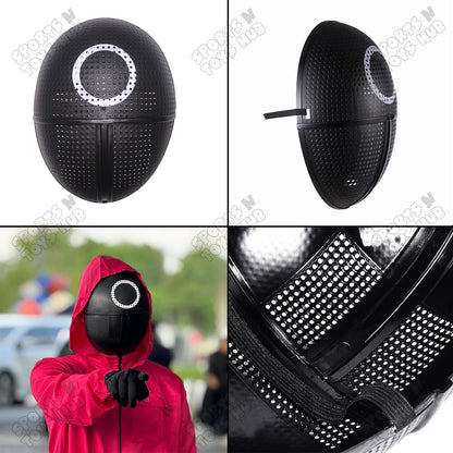 Squid Game Guard Circle Worker Mask