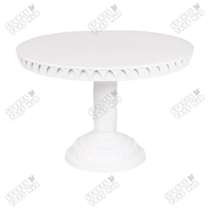 Elegant & Sturdy Plastic Cake Display Stand - Three Adjustable Height Levels
