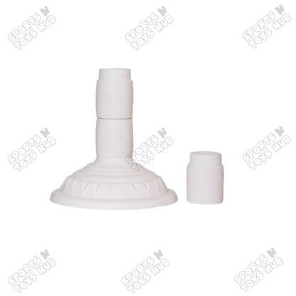 Elegant & Sturdy Plastic Cake Display Stand - Three Adjustable Height Levels