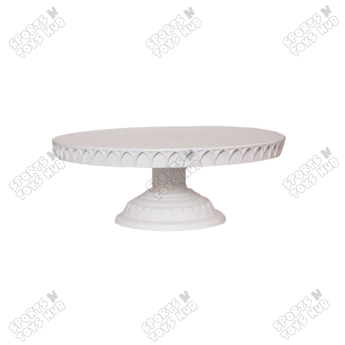 Elegant & Sturdy Plastic Cake Display Stand - Three Adjustable Height Levels