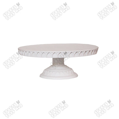 Elegant & Sturdy Plastic Cake Display Stand - Three Adjustable Height Levels