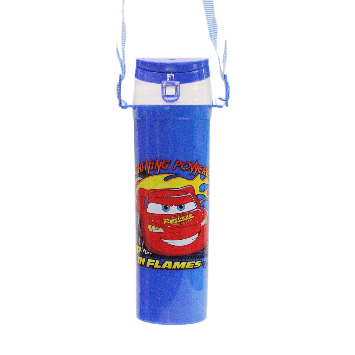 Kids Cartoon Caracter Print Water Bottles with Straps