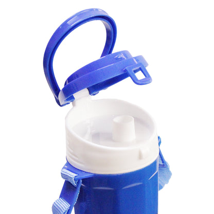 Kids Cartoon Caracter Print Water Bottles with Straps