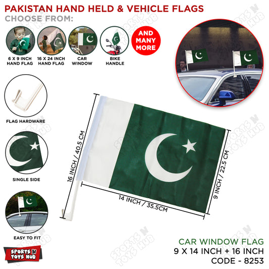 14th August Pakistan Car Vehicle Flag