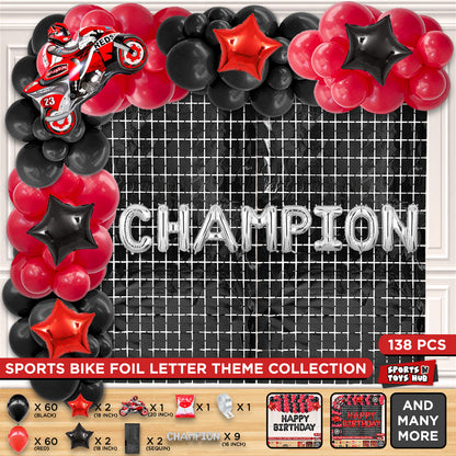 Champions Foil Letter Theme Collection