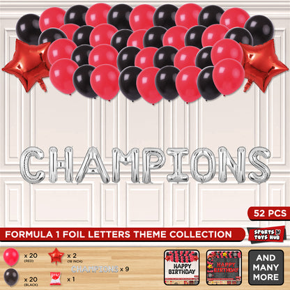 Champions Foil Letter Theme Collection