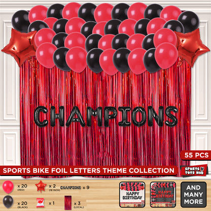 Champions Foil Letter Theme Collection