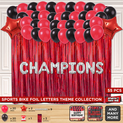 Champions Foil Letter Theme Collection