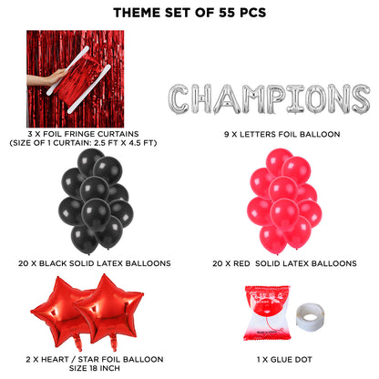 Champions Foil Letter Theme Collection