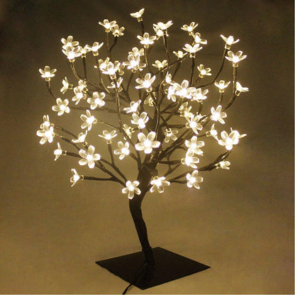 Cherry Blossom Tree LED Lights 220v Electrical Decor Lamp for Home Decoration