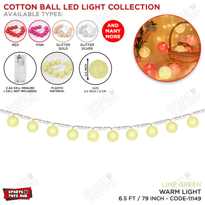 Cotton Ball LED Light Collection