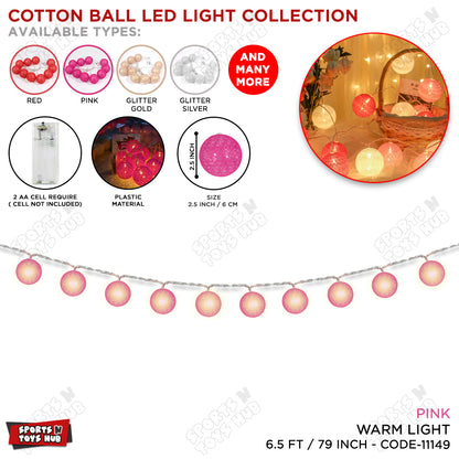 Cotton Ball LED Light Collection