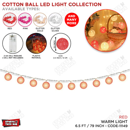 Cotton Ball LED Light Collection