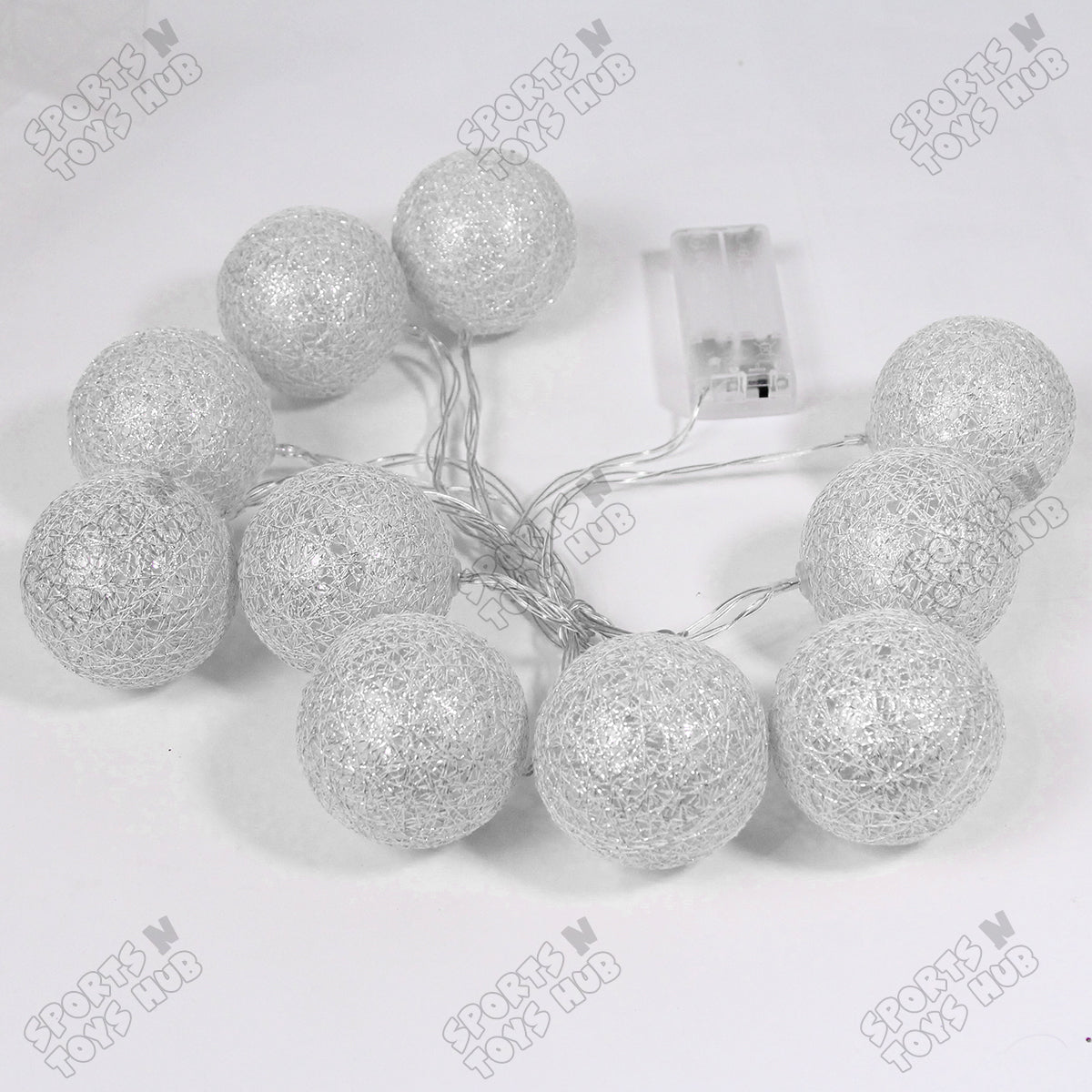 Cotton Ball Glitter LED Light Collection