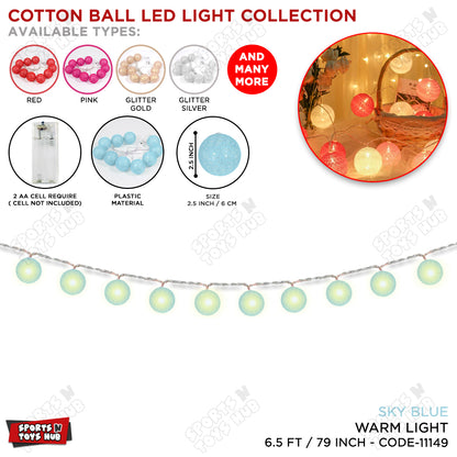 Cotton Ball LED Light Collection