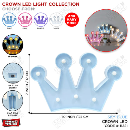 LED Crown Shape Marquee Light