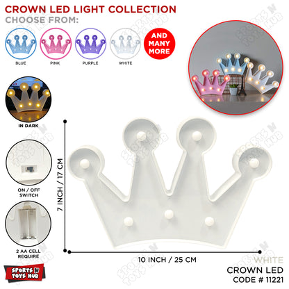 LED Crown Shape Marquee Light