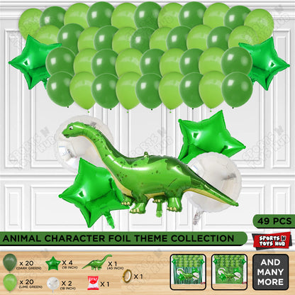 Apatosaurus Foil Balloon Theme Decoration Set