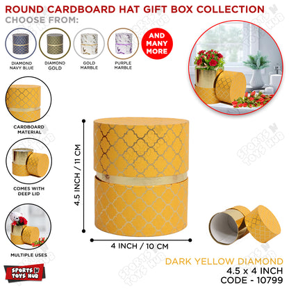 Round Card Board Hat Gift Box Collection
