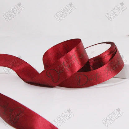 Date Fixed Printed Ribbons - 1 Inch x 10 Yards