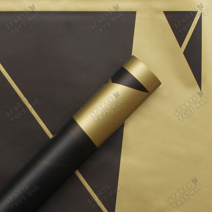 Diagonal Lines Abstract Linear Design Translucent Flower Wrapping Sheets