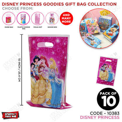 Princess Goodies Gift Bags - 10 Pcs