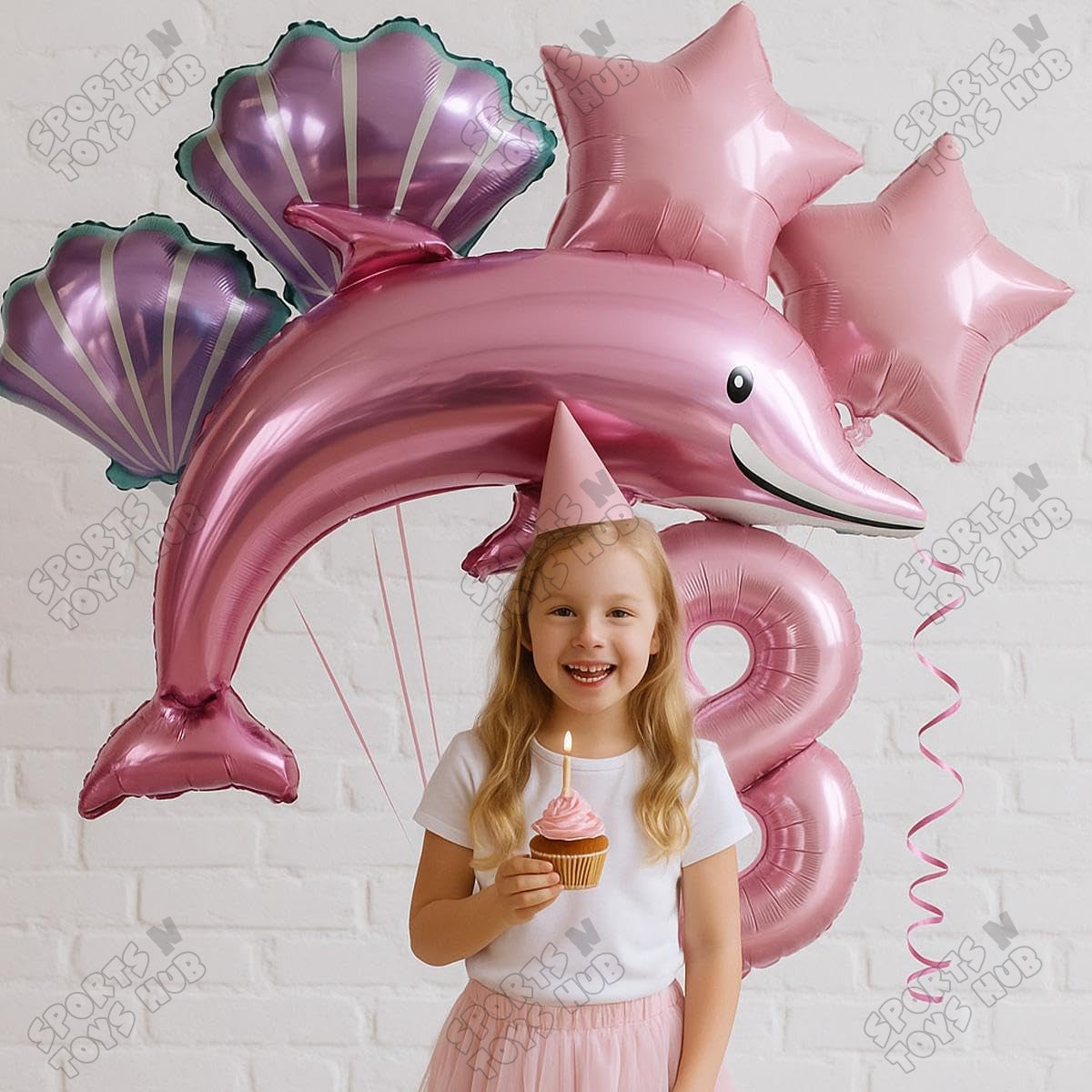 Dolphine Foil Balloon