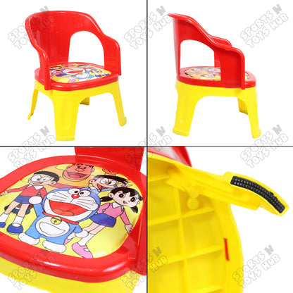 Doraemon Cartoon Printed Infant Baby Dinning Chair