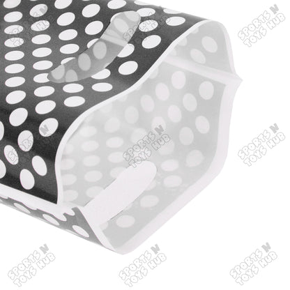 Polka Dot Goodies Gift Bags - 10 Pcs - Black