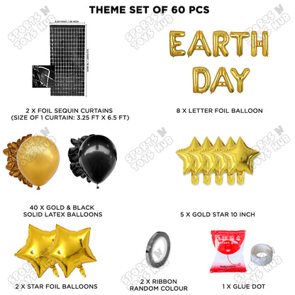 Earth Day Foil Letters Theme Collection
