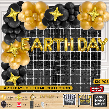 Earth Day Foil Letters Theme Collection