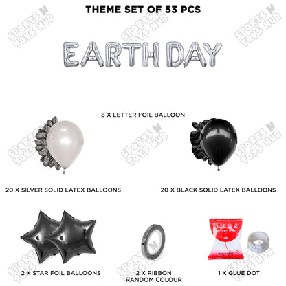 Earth Day Foil Letters Theme Collection